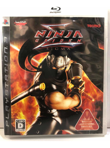 Jogo Ninja Gaiden Sigma Original Japonês Ps3 Completo
