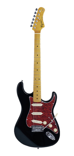 Guitarra Stratocaster Tagima Tg-530 Preta Escala Clara Nfe