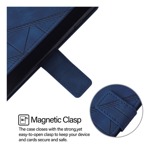 Funda De Piel Empresarial Para Motorola E15, A Prueba De Salpicaduras, 3 Ranuras Para Tarjetas, Soporte, Bloqueo Rfid, 6 Colores
