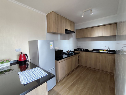 Arriendo Departamento Amoblado 2 Dorm. Metro Ula/alameda
