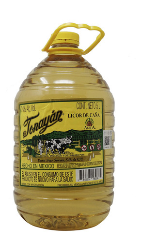 Aguardiente Tonayan Pett 5l