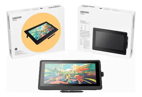 Tablet De Desenho De Tela Wacom Cintiq 16, Tablet 154 Preto