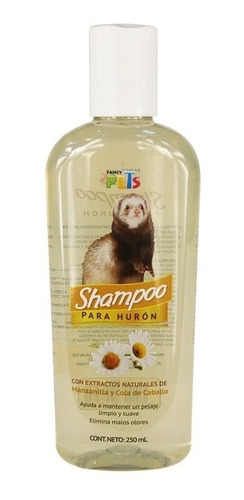 Shampoo P/ Hurón 250ml Con Extractos De Manzanilla