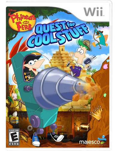 Phineas Ferb Quest For Cool Stuff Wii, Físico