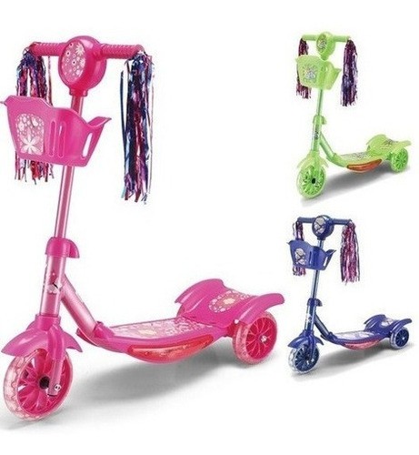 Monopatín Scooter Con Música/luces Mayor Y Detal