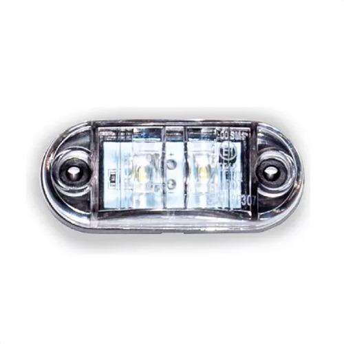 Lanterna Lateral 2 Leds Smd 12v 24v Ip 65 Reboque Carreta