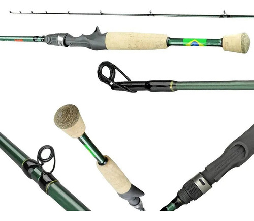 Vara Rapala Amazon Propeller P/ Carretilha - 5.7- 40lb- 97g