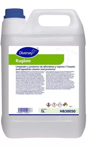 Rugbee - Limpiador líquido de alfombras y tapizados (5 litros) - DUMOX PRO