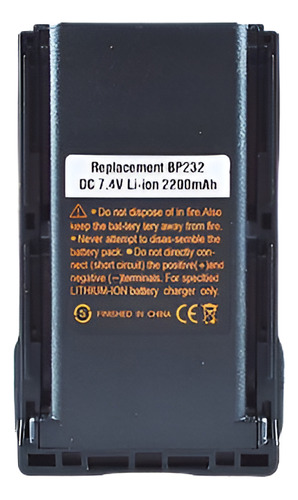 Batería Para Radio Portátil De Dos Vías Icom Ic-f4263ds Ic-f