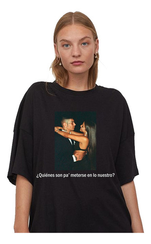 Remera Duki Emilia Mernes Frase No Me Llores Personalizada