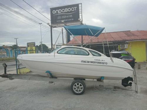 Lancha Coral 16 Luxo Mercury 60 Hp 2 Tempos
