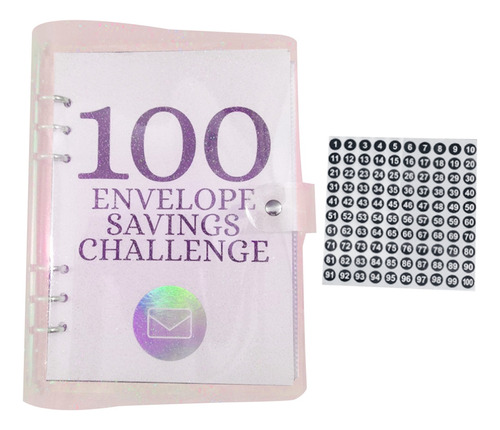 100 Días, Carpeta Para Ahorrar Dinero Money Challenge, 100 S