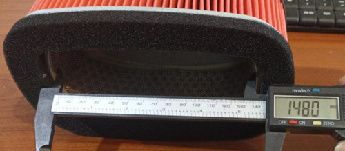 Imagen 3 de 5 de Filtro De Aire Honda Xr250 89'-02' Xr400/xr600.