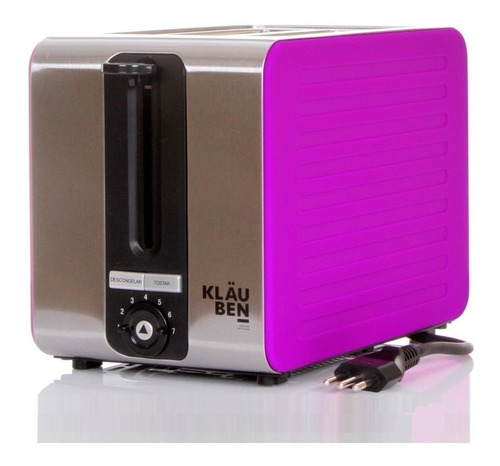 Tostador Pan 7 Niveles Temperatura Acero Inoxidable Klauben