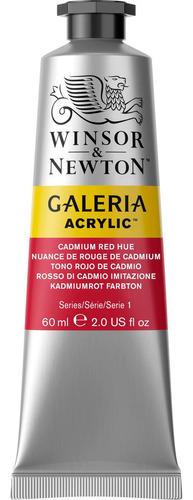 Tinta Acrílica Winsor & Newton Galeria 60ml Cadmium Red Hue