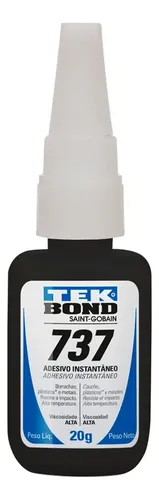 Adesivo Instântaneo 737 Com 20 Gramas - Tek Bond