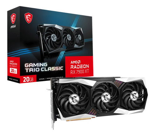 Placa De Video Msi Radeon Rx 7900 Xt Gaming Trio Classic 20g