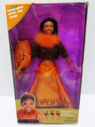 Brandy Cantante Actriz Moesha Afroamericana Tipo Barbie