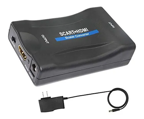 Convertidor De Euroconector A Hdmi Adaptador De Video Y Audi