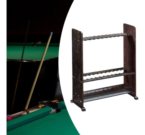Pisulta Rata Ratura De Madera Stack Pista Snooker Rand Rack