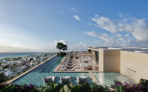 Departamento En Venta En Playa Del Carmen, Idilik, Sensación De Amplitud Y Lujo Sofisticado