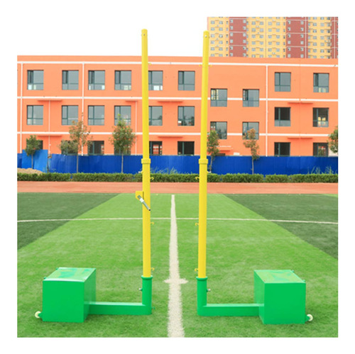 Columna Badminton Para Exterior Poste Voleibol Juego Soporte