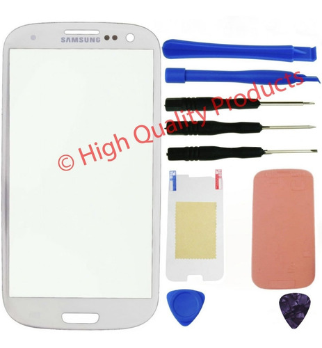 Imagen 1 de 1 de Samsung Galaxy S3 (cristal Frontal Blanco)