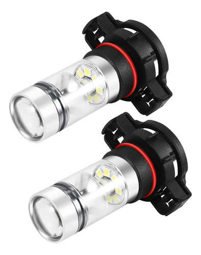 2 Bombillas Led Superblancas 5202 H16 Ps24 W De Alta Potenci