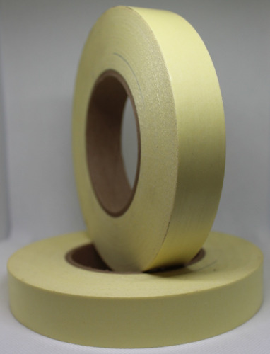 Imagen 1 de 3 de Cinta Doble Cara Con Soporte De Tela De 24mm X 25 Mts