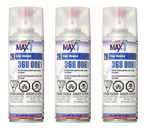 Usc Spraymax 2k Glamour Aerosol Transparente Alto Brillo