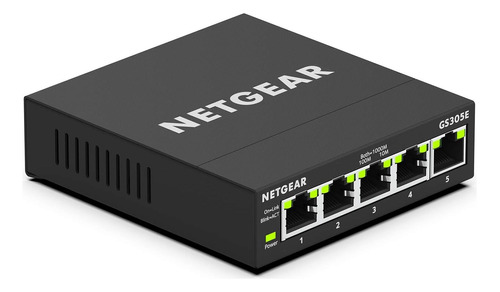 Conmutador Gigabit Ethernet Plus De 5 Puertos Netgear (gs305