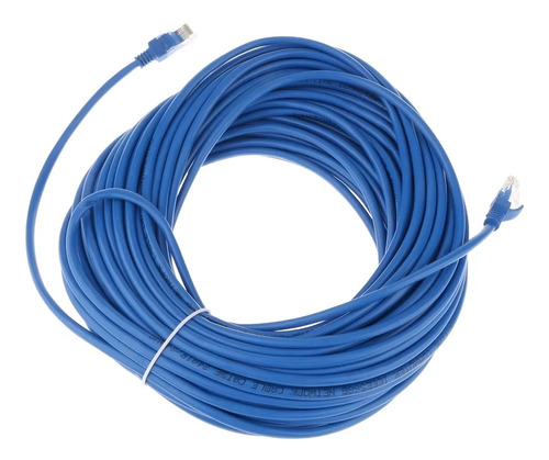 Cable De Red 10 Metros Cat5e Utp Lan Patch Cord 4 Pares