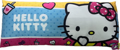 Almohada Super Jumbo 120 X 50 Cm. Providencia Color Hello Kitty Aqua