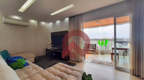 Imagem 15 de 30 de Apartamento Com 3 Dormitórios À Venda, 142 M² Por R$ 740.000,00 - Tupi - Praia Grande/sp - Ap3432