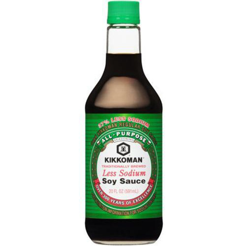 Molho Soja Less Sodium Shoyu Light Menos Sal Kikkoman 591ml