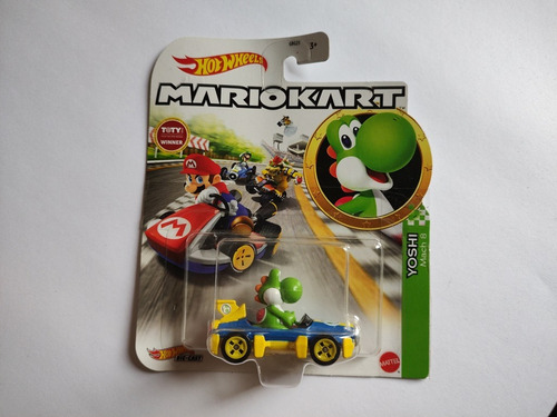 Hot Wheels Mario Kart Yoshi Mach 8