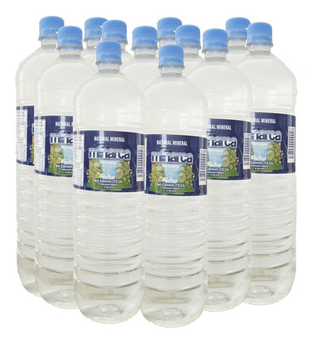 Agua Mineral Minarca 12 Unidades De 1.5 Lt