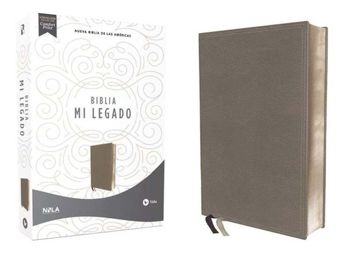 Nbla Biblia Mi Legado Leathersoft Gris