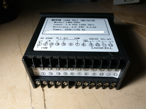 Indicador Digital Control Peso Para Automatizar Full Celda S (Usado)
