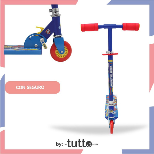 Imagen 3 de 9 de Scooter Para Niño Paw Patrol Flying Wheels