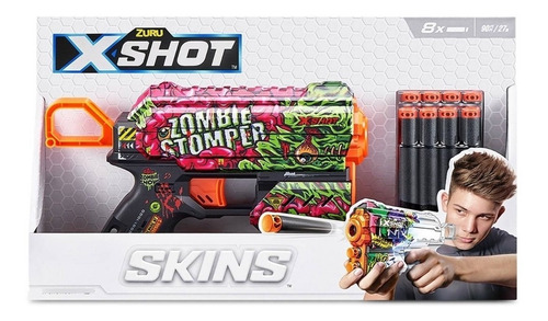Pistola X-shot Skins Flux Lanza Dardos Lny 7298 Loonytoys