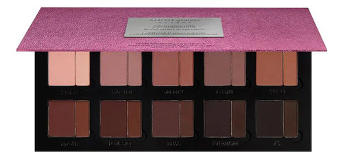 Danessa Myricks Paleta De Sombras Blooming Romance Color Rosa