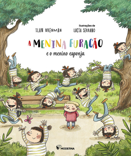 Livro A Menina Furacão E O Menino Esponja, De Brenman, Ilan. Editorial Moderna, Capa Mole, Edição None Em Português, 2024