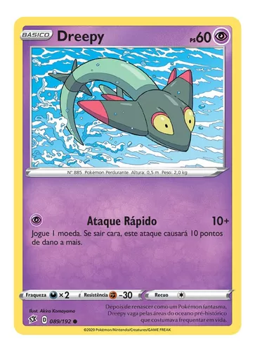 Cartas Pokemon Psiquico (Escolha Livre) - A