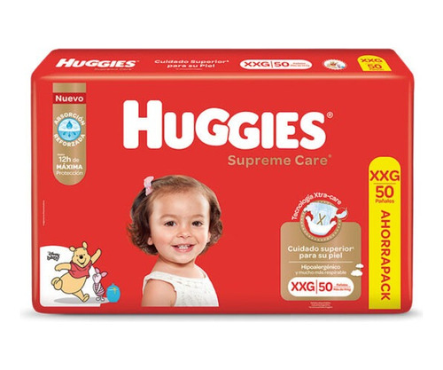 Pañales  Huggies Supreme Care