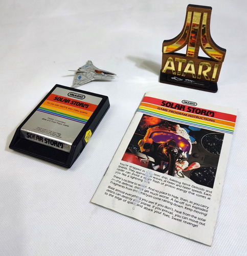 Solar Storm [ Atari 2600 ] Label Imagic Original Import. Eua