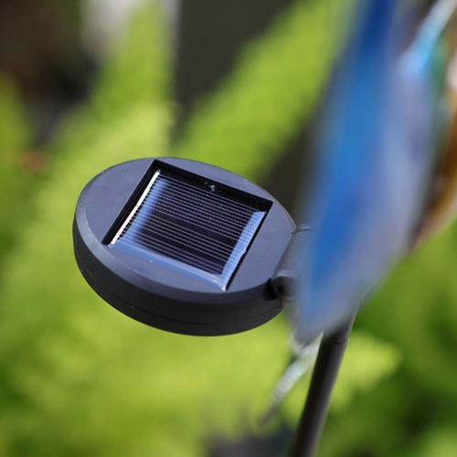 Lámpara Solar De Pavo Real Para Exteriores, Lámpara Solar