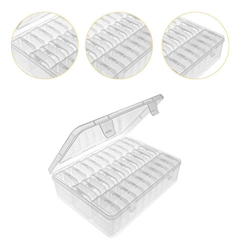 Caja De Almacenamiento Transparente, Estuche Para Guardar