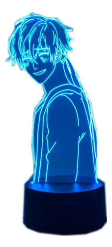 Figura De Anime Mystic Messenger, Luz Nocturna En 3d Para Ni