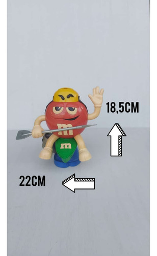 Boneco Dispenser M&m Canoagem (Usado)